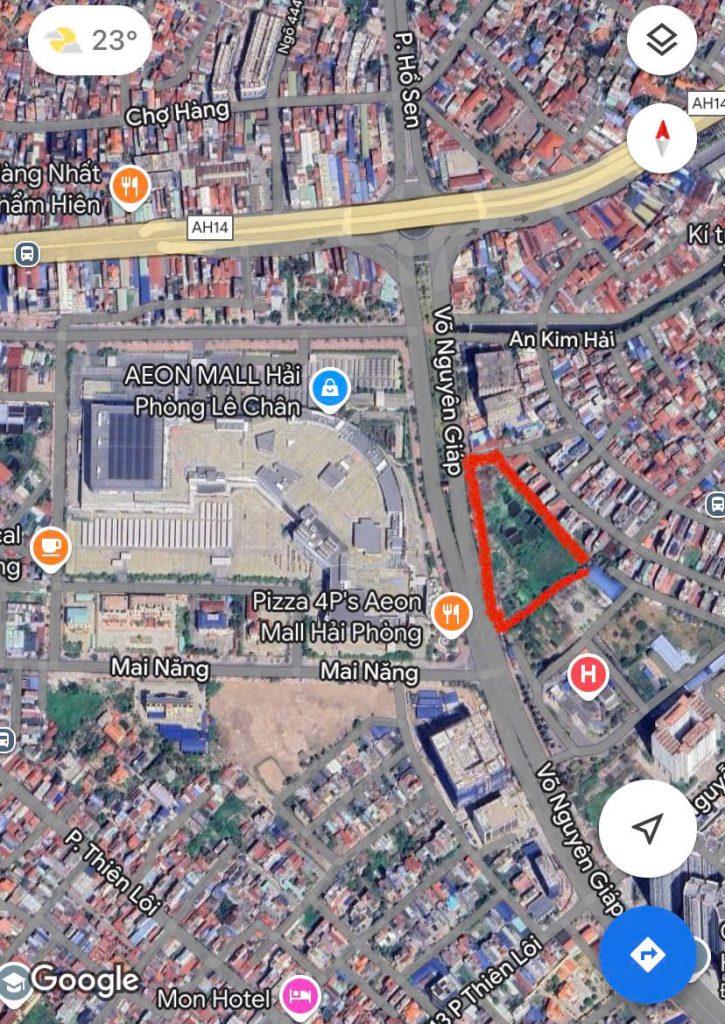 Vị trí dự án Chung cư Gamuda Hải Phòng nằm ở đâu