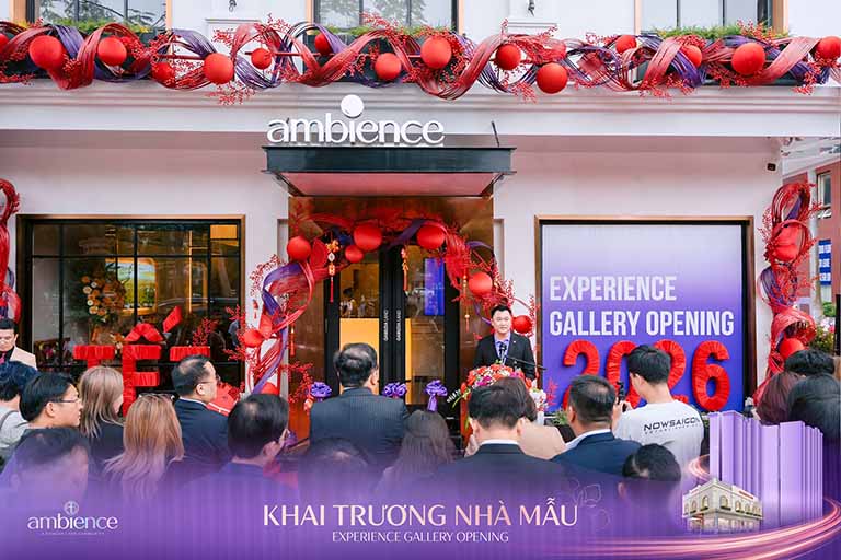 KHAI TRƯƠNG NHÀ MẪU AMBIENCE: “MẮT THẤY - TAY CHẠM” ĐA CHIỀU GIÁ TRỊ SỐNG 8 khai truong nha mau ambience 8